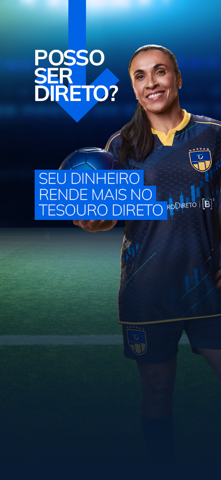 Posso ser direto? Seu dinheiro rende mais no tesouro direto