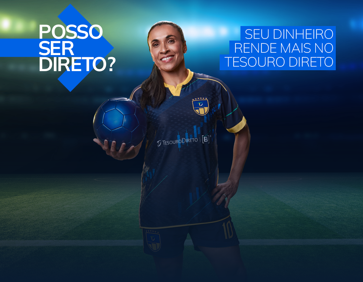 Posso ser direto? Seu dinheiro rende mais no tesouro direto